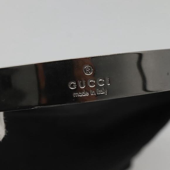 GUCCI Shoulder Bag Nylon Metal Black Silver 001 001 - Picture 14 of 16